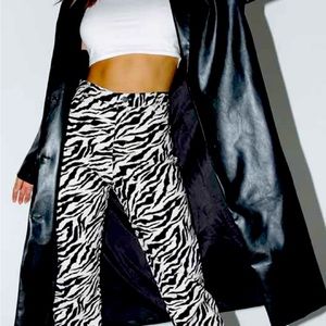 90’s zebra Trouser